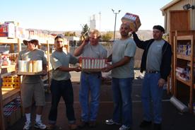 Chandler crew helping out at local Food pantry